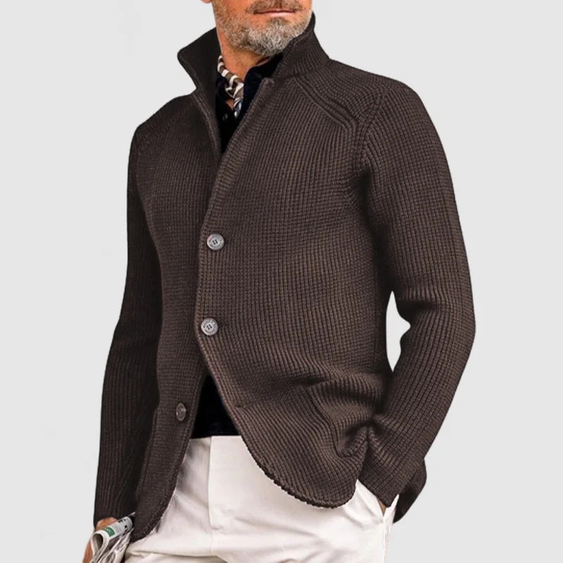 Clive | Elegent Knitted Coat