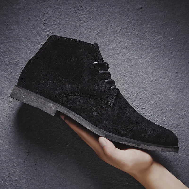 Eli | Suede shoes with laces