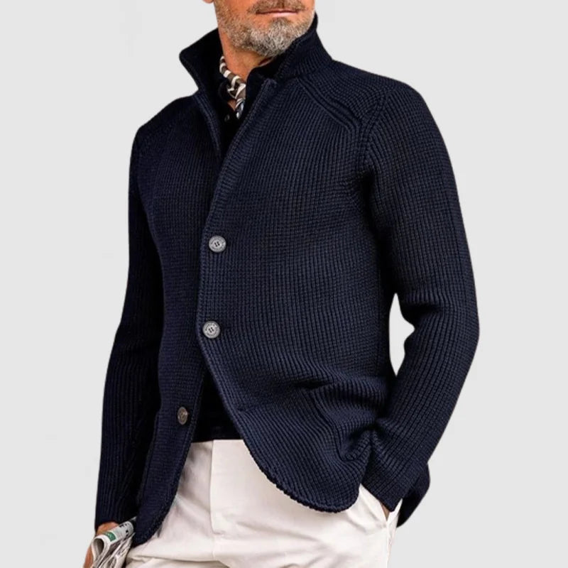 Clive | Elegent Knitted Coat