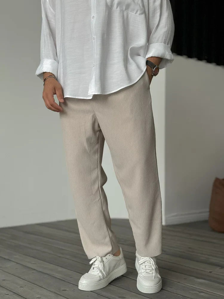 Jack | Wide linen pants