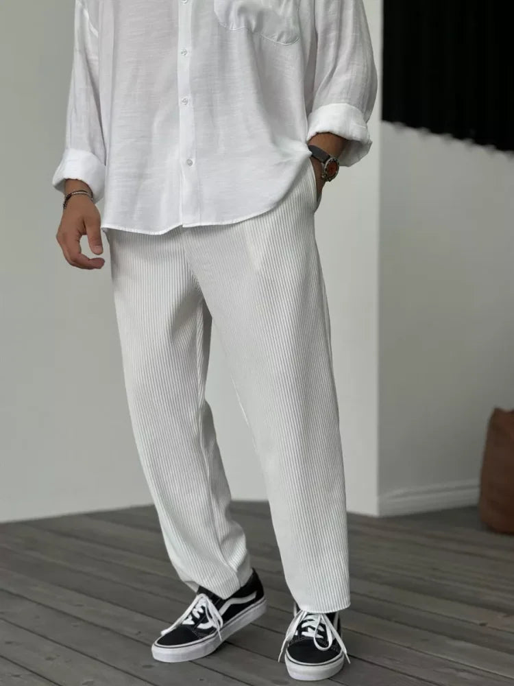 Jack | Wide linen pants