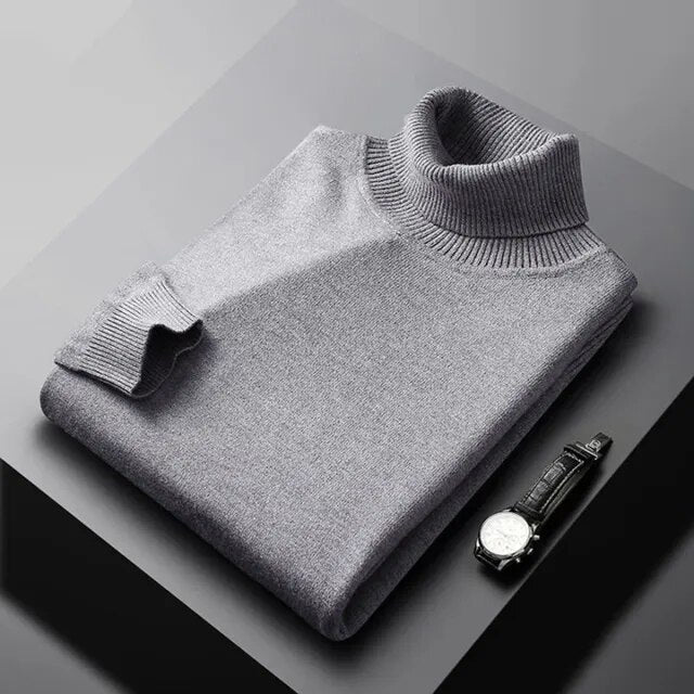 Callum | 100% Cashmere turtleneck sweater