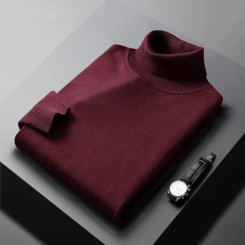 Callum | 100% Cashmere turtleneck sweater