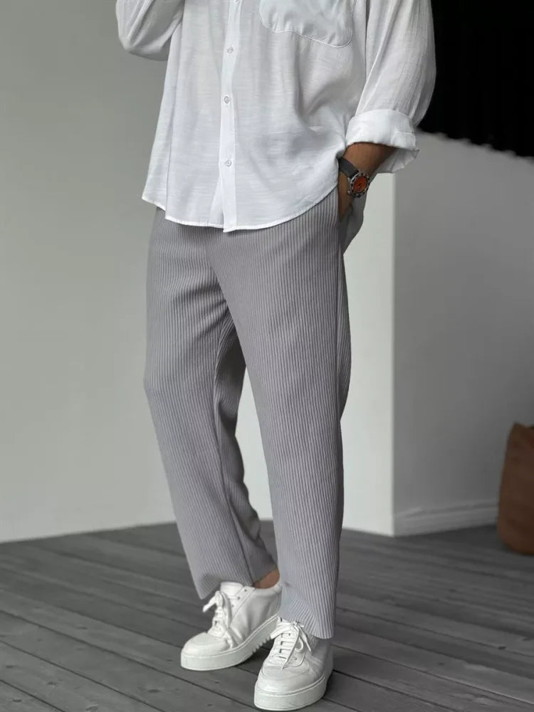 Jack | Wide linen pants