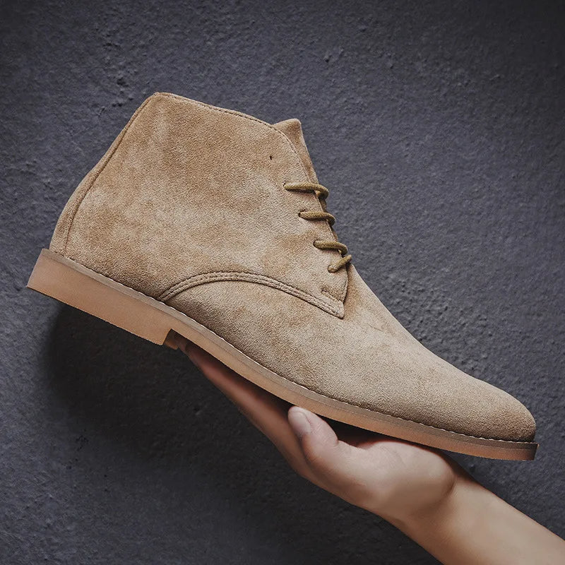 Eli | Suede shoes with laces